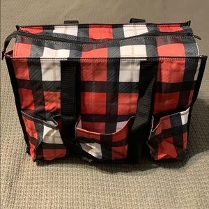 Thirty one zip top organizing utility tote